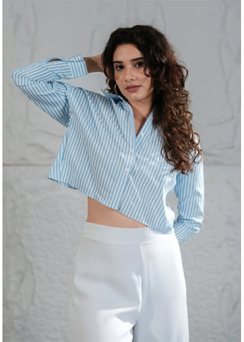 IFRA STRIPE CROP TOP